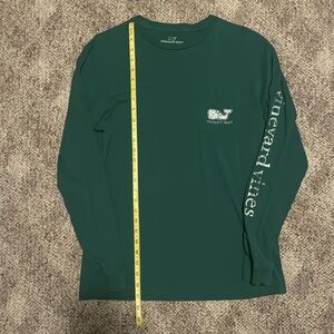 Vineyard Vines Long Sleeve Graphic T-Shirt (Green)